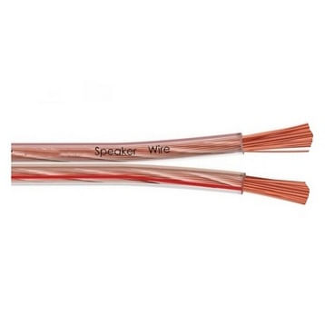 Cable Parlante 2x18 Awg Transparente Crompton (Rollo 100 Mts) (718114) — Crompton