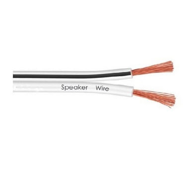 Cable Parlante 2x24 Awg Blanco Crompton (Rollo 100 Mts) (718135) — Crompton