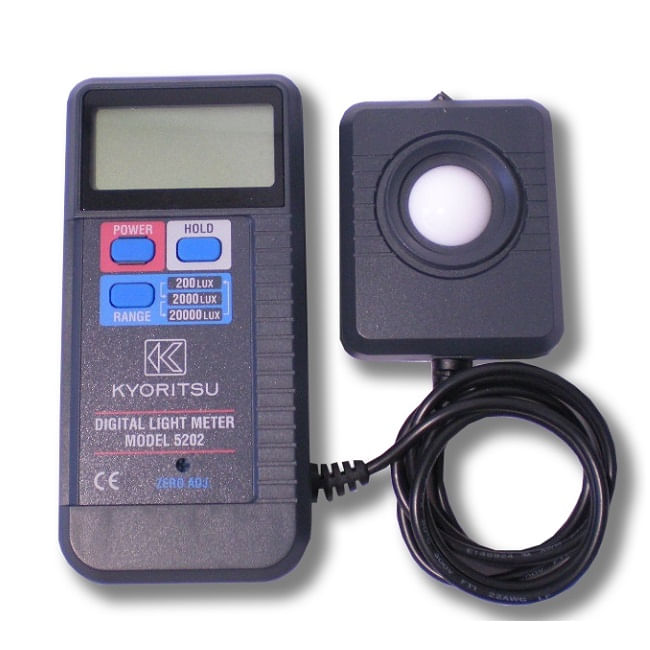 Luxometro Digital Auto Rango 0.1-19990 Lux Kew 5202 Kyoritsu (757855) — Kyoritsu