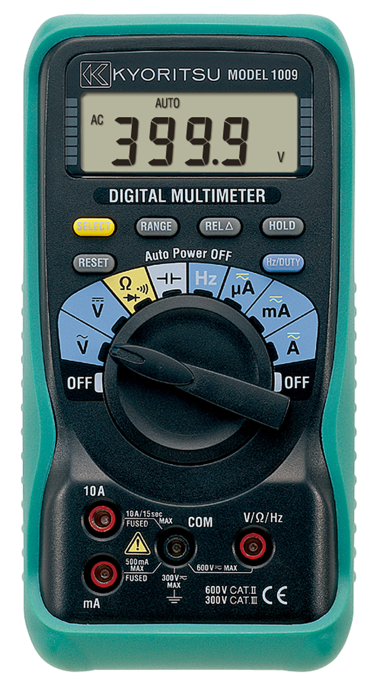 Multimetro Digital 600V Kew 1009 Kyoritsu (760489) — Kyoritsu