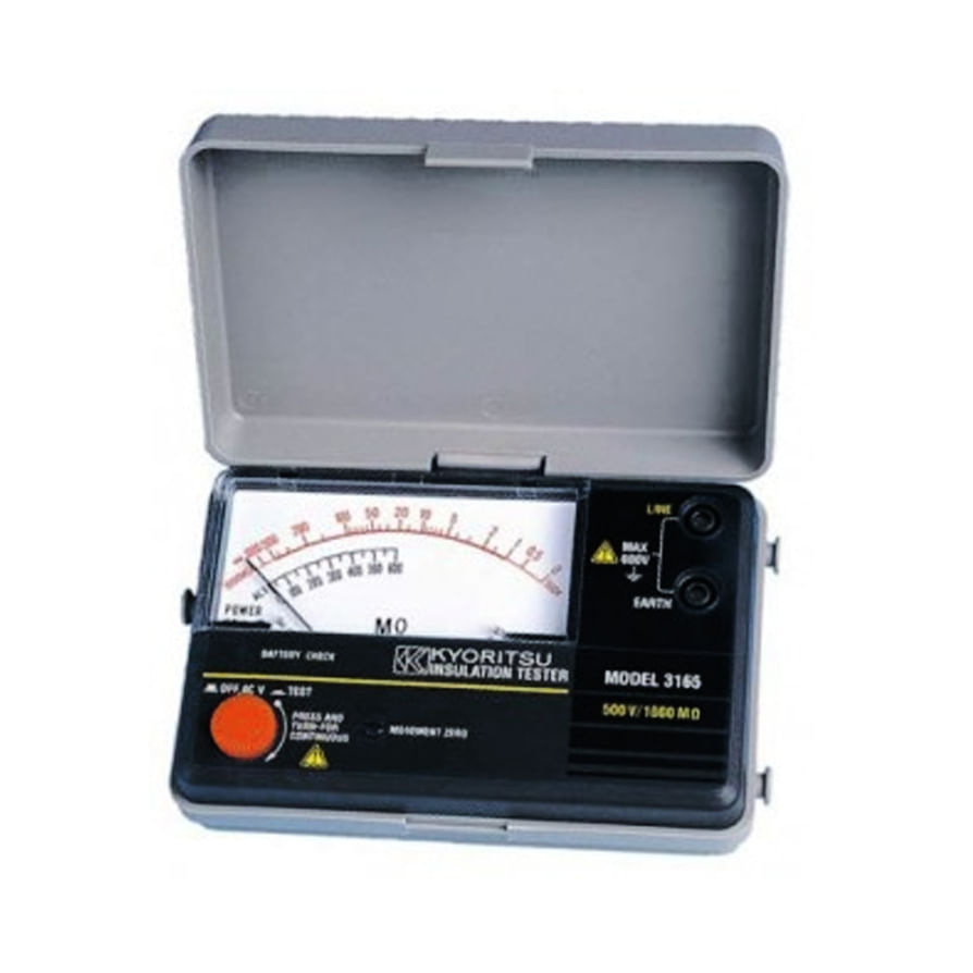 Medidor de Aislacion 500V/1000MOH Kew 3165 Kyoritsu (760827) — Kyoritsu