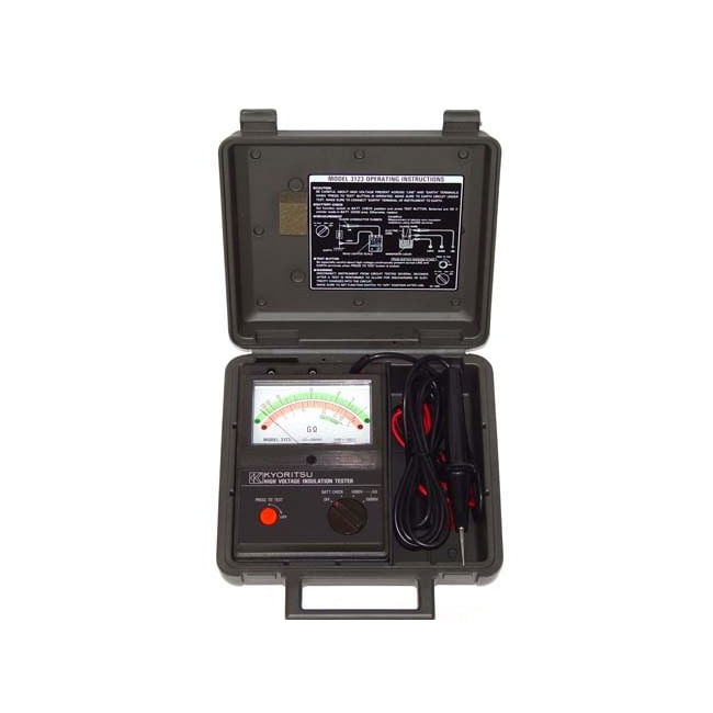Medidor Aislacion Analogo 2500V 100GOHM Kew 3121A Kyoritsu (760828) — Kyoritsu