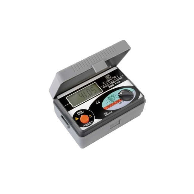 Medidor de Resistencia Tierra Digital 0-2000OHM Soft Case Kew 4105A Kyoritsu (760882) — Kyoritsu