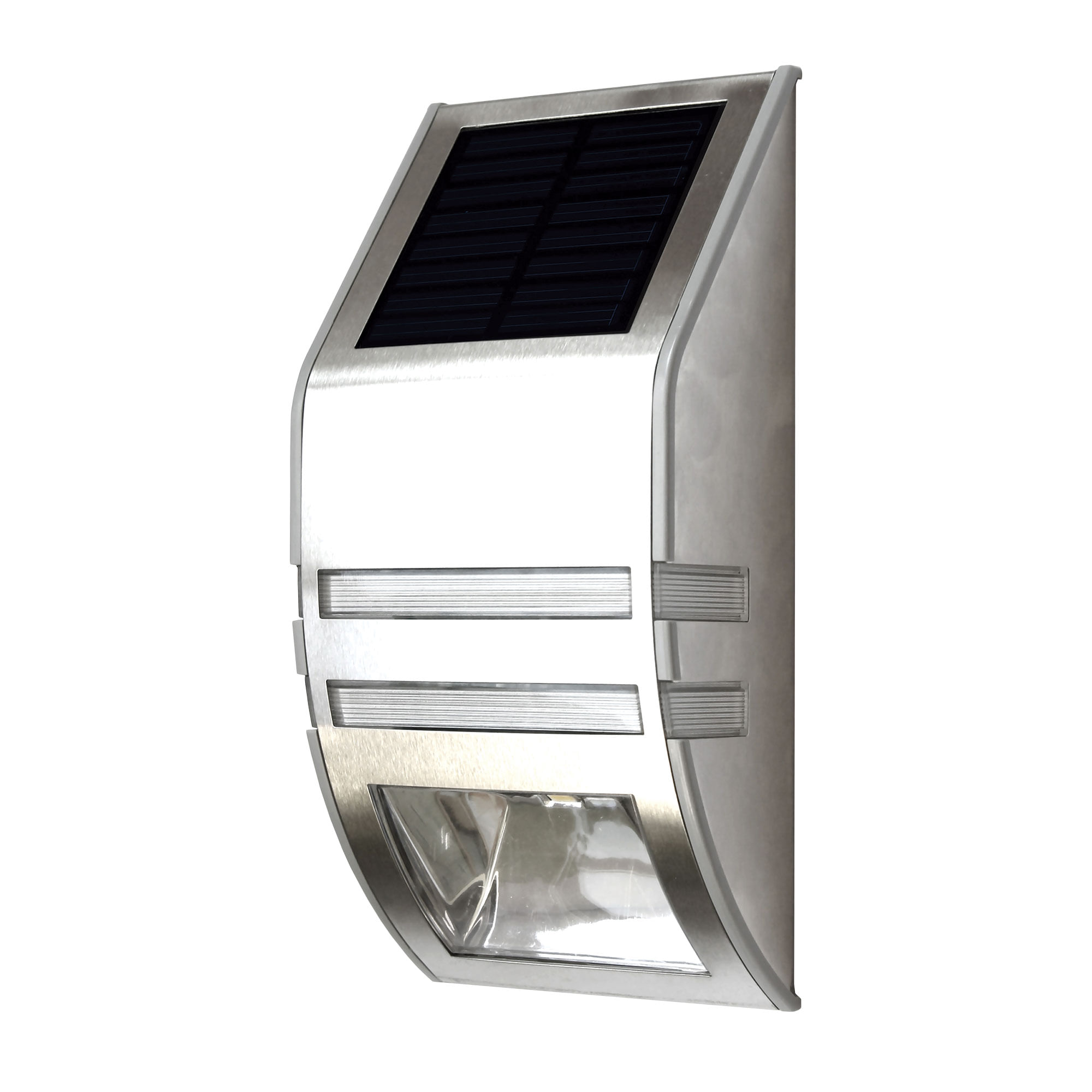 Aplique Muro LED Solar 0.4W Acero Inoxidable — Bp — BP