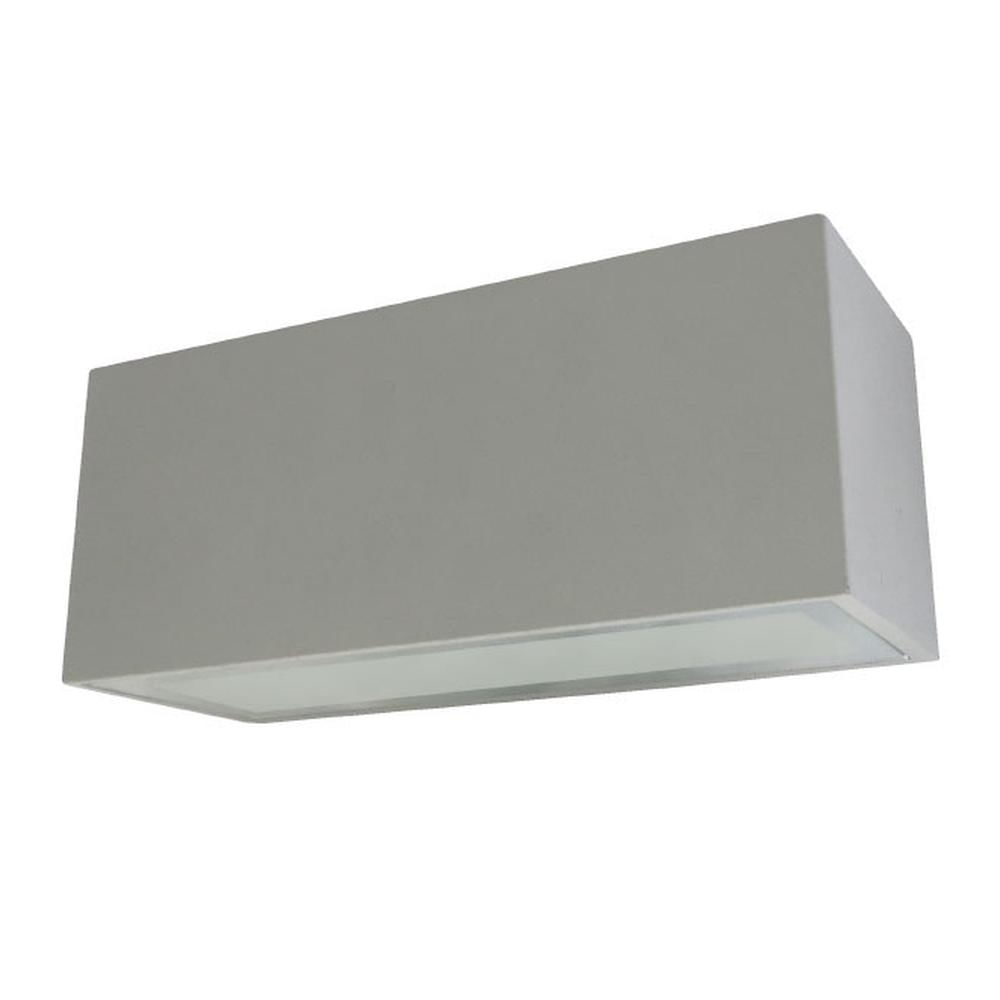Aplique Muro Exterior Bidireccional LED 10W Luz Cálida Gris — Bp — BP