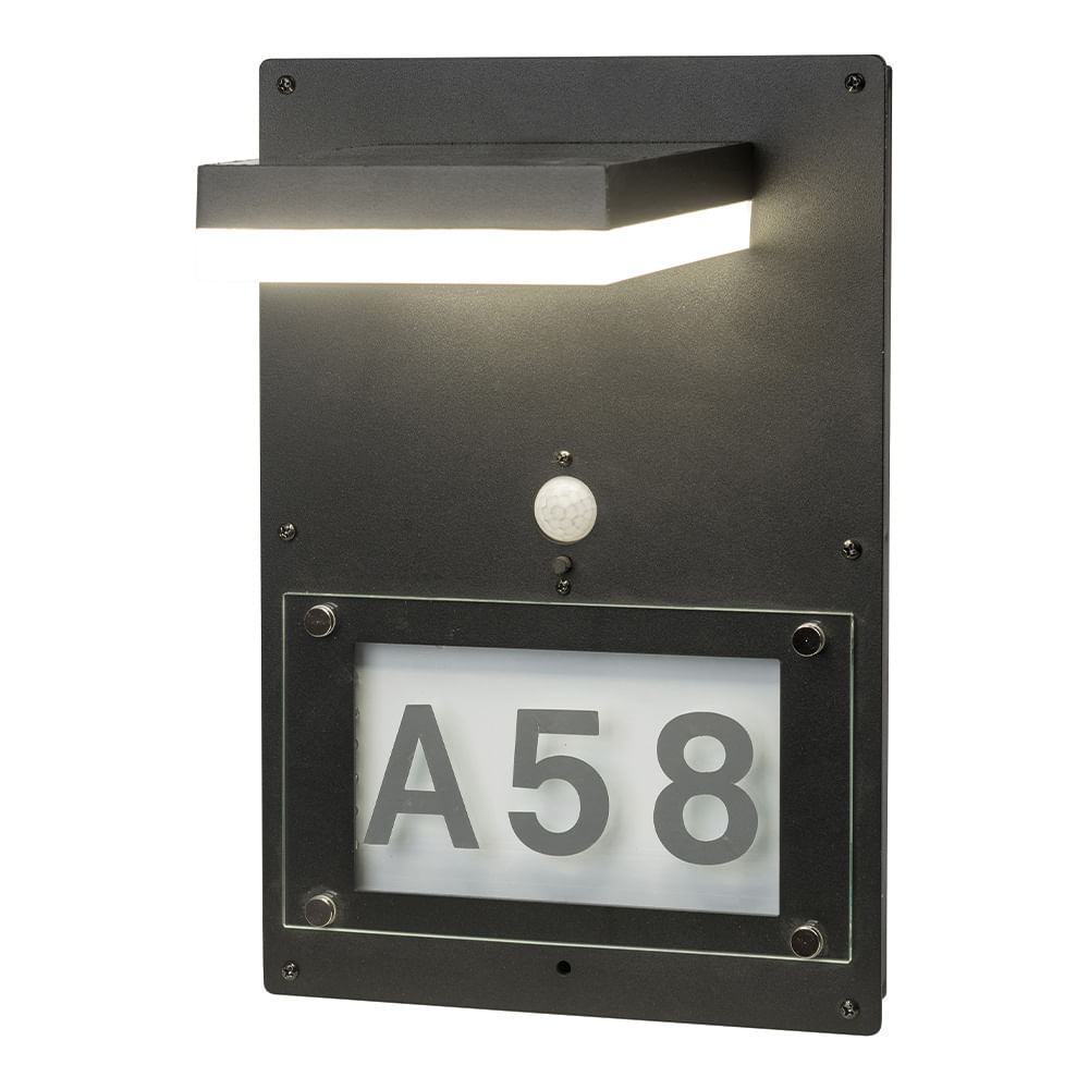 Aplique Solar LED Address con Sensor Doble Función — Bp — BP
