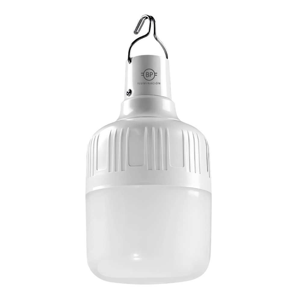 Ampolleta LED Recargable 5W 6500K Gancho — BP