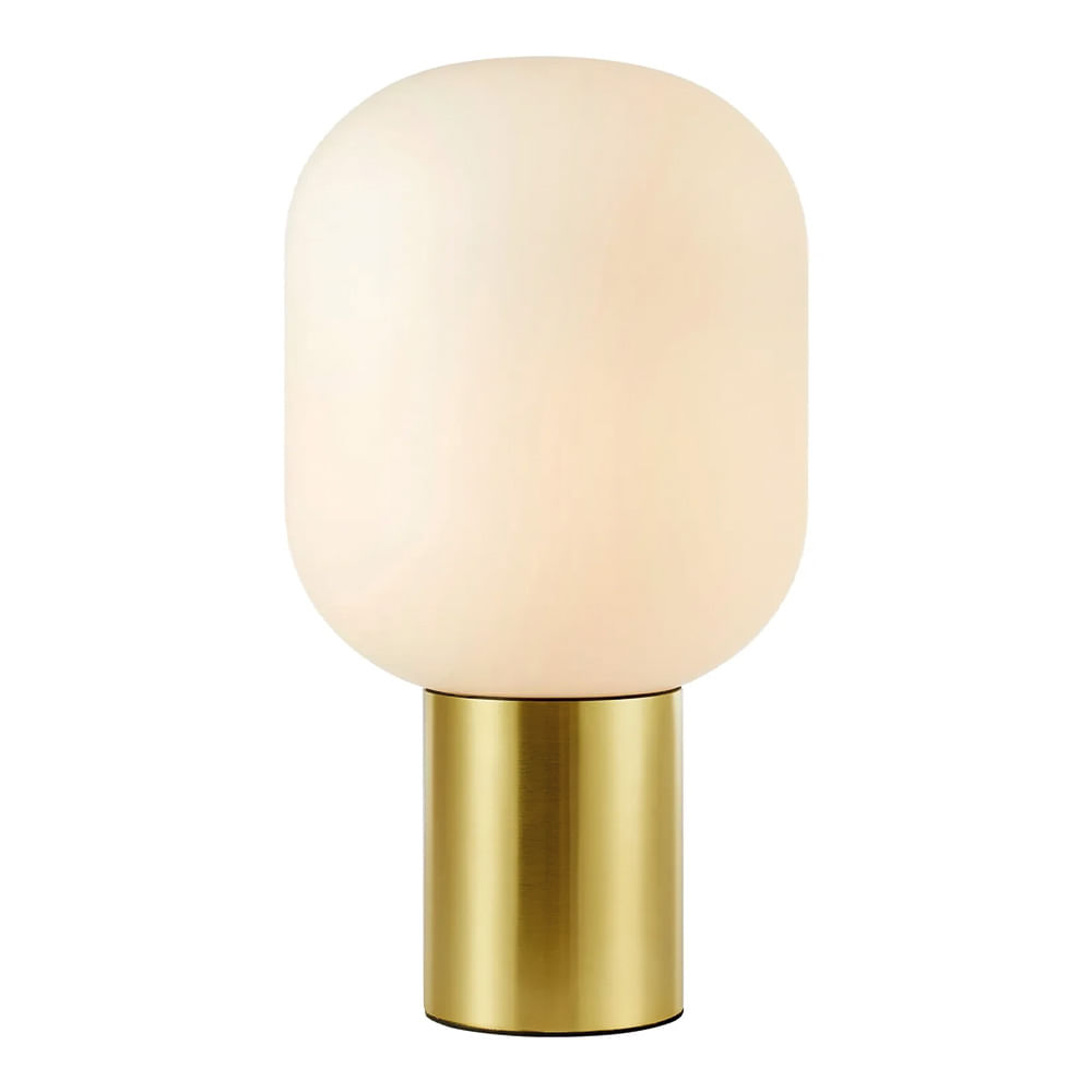Lampara de Mesa Brooklyn Bronce Blanco — Markslojd — Markslojd