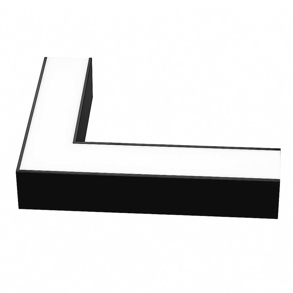Conector L Negro 6W 3000K Para Lum Apolo Iii (L90-Ls40) — Colors — Colors