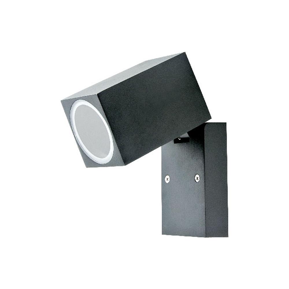Aplique Cubox Aluminio Negro — Bp — BP