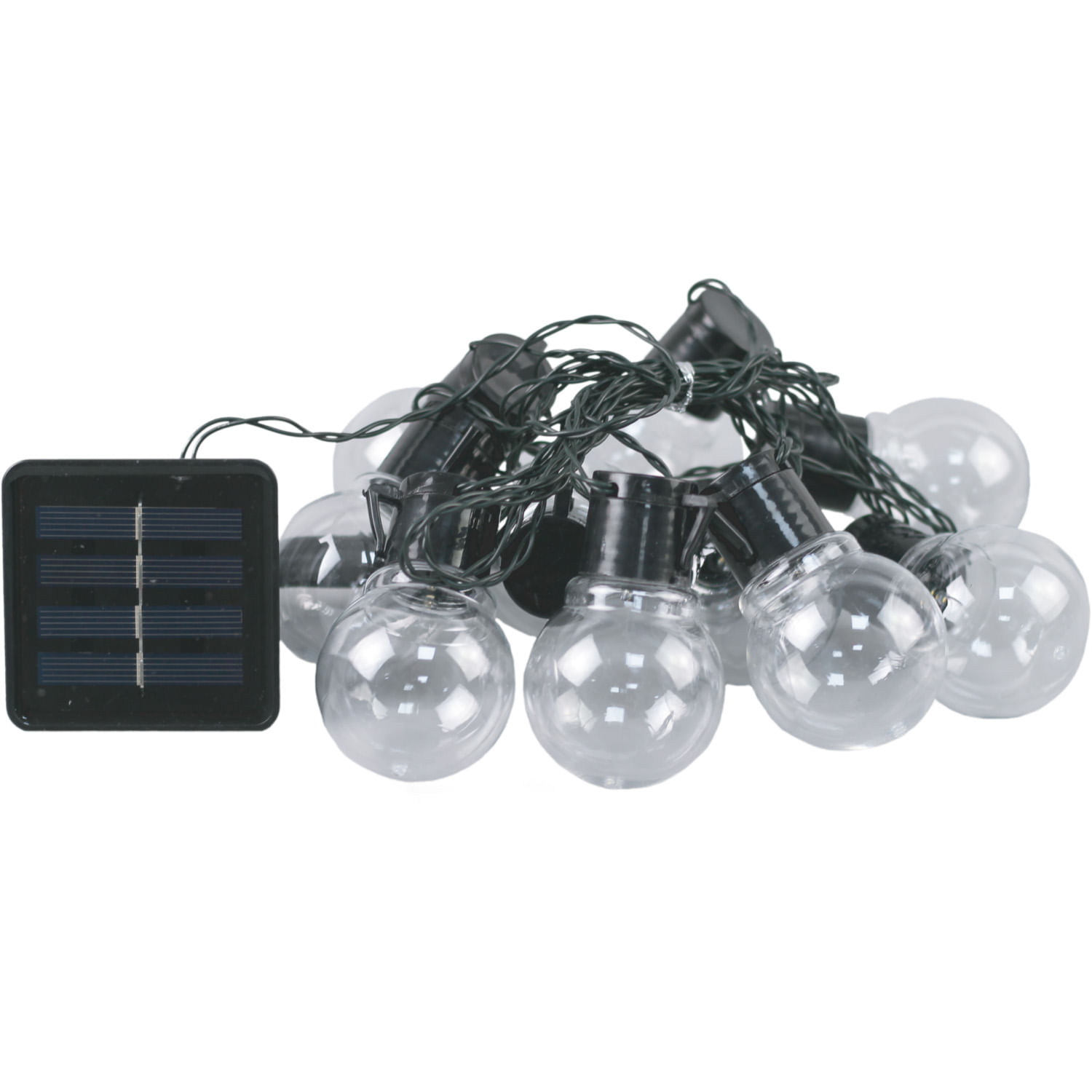 Guirnalda Solar 10 Luces 3,3 M Luz Cálida — Bp — BP