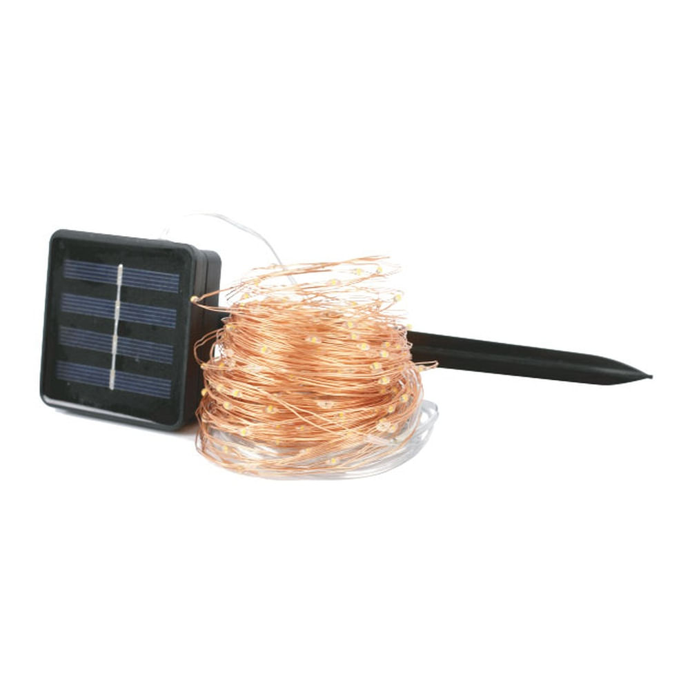 Guirnalda Cordel Solar 20M Luz Cálida — Bp — BP