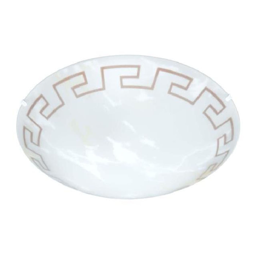 Plafón Vidrio Magum Rodas 30cm — Bp — BP