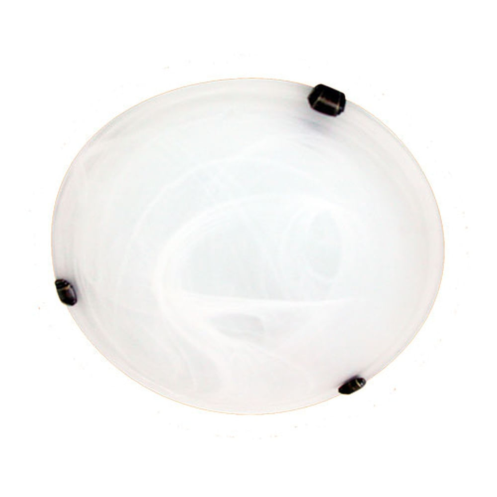 Plafón Vidrio Murano Duna 30cm — Bp — BP