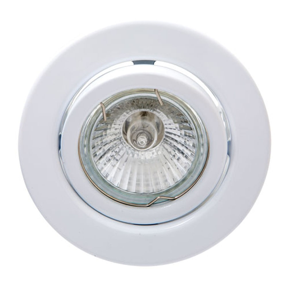 Foco Empotrado Basculante Metal Blanco — Bp — BP