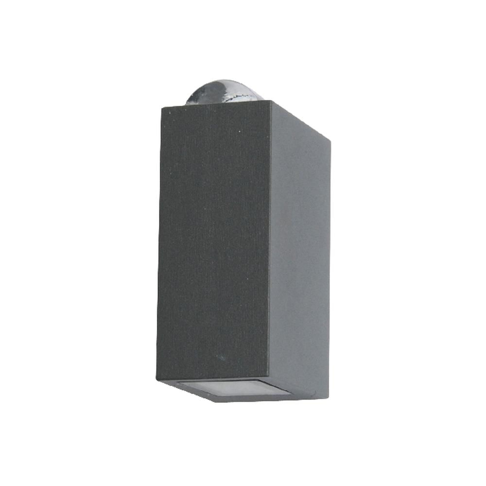 Aplique Evans 1862 6W Luz Blanco Neutro Negro — Lutec — Lutec