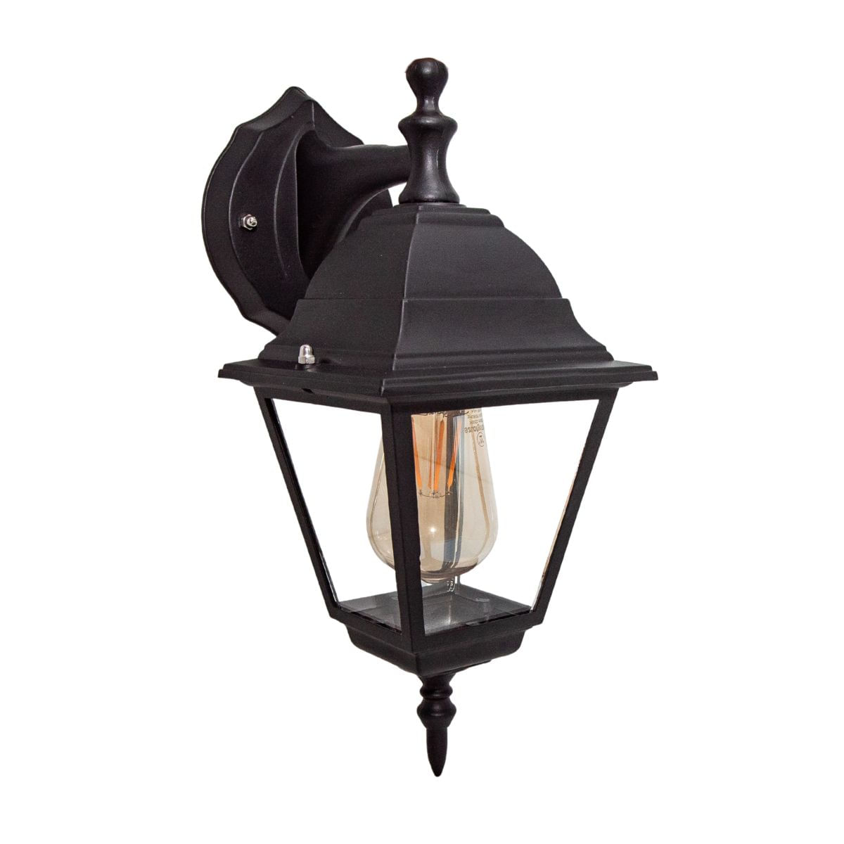 Farol Chapa 4 Caras Sujeción Superior Negro — Bp — BP