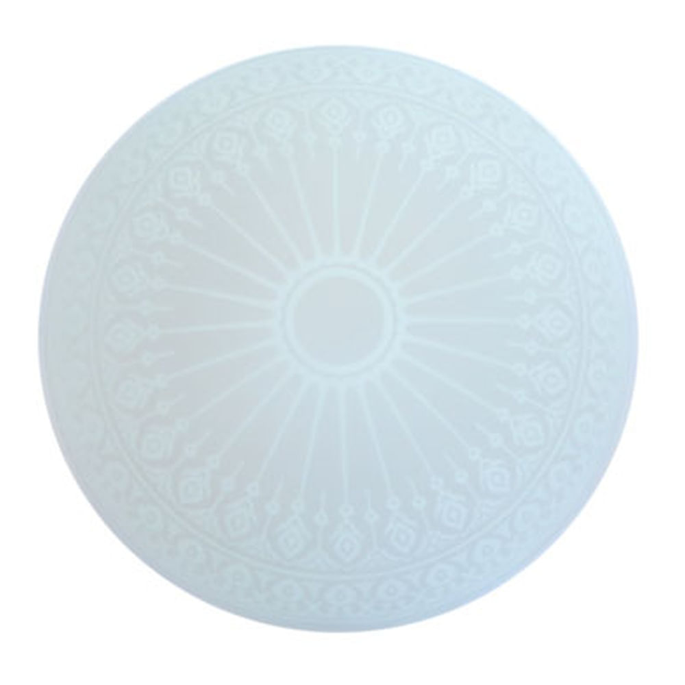 Plafon Vidrio Mandala 25cm — Bp — BP
