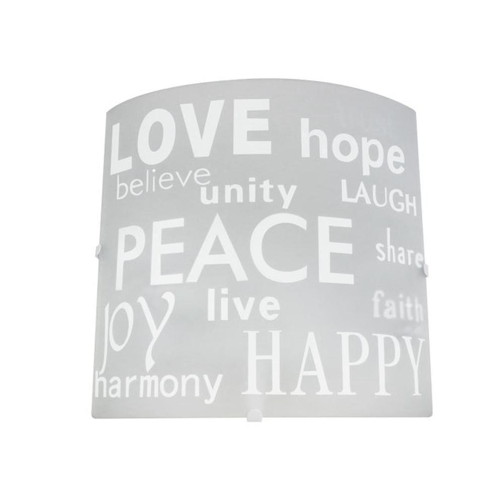 Aplique Cuadrado Peace — Bp — BP