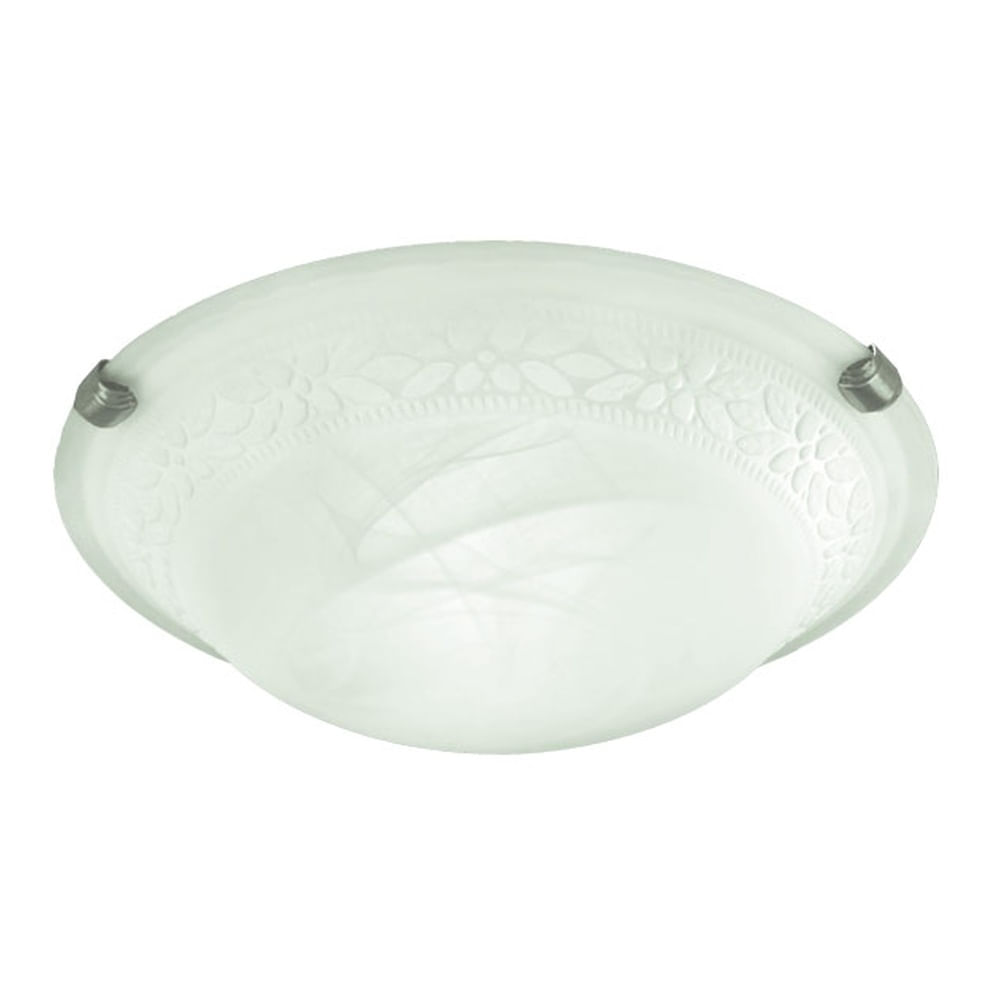 Plafón Vidrio Capri Ii 30cm 2XE27 — Bp — BP