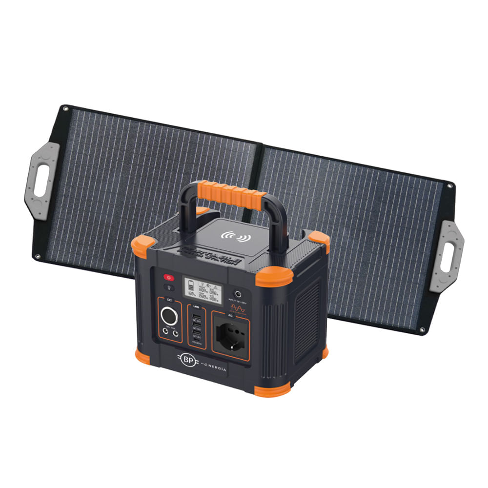Pack Estación de Energia 330W + Panel Solar 100W Bp Energia — BP-Energía — BP-Energía