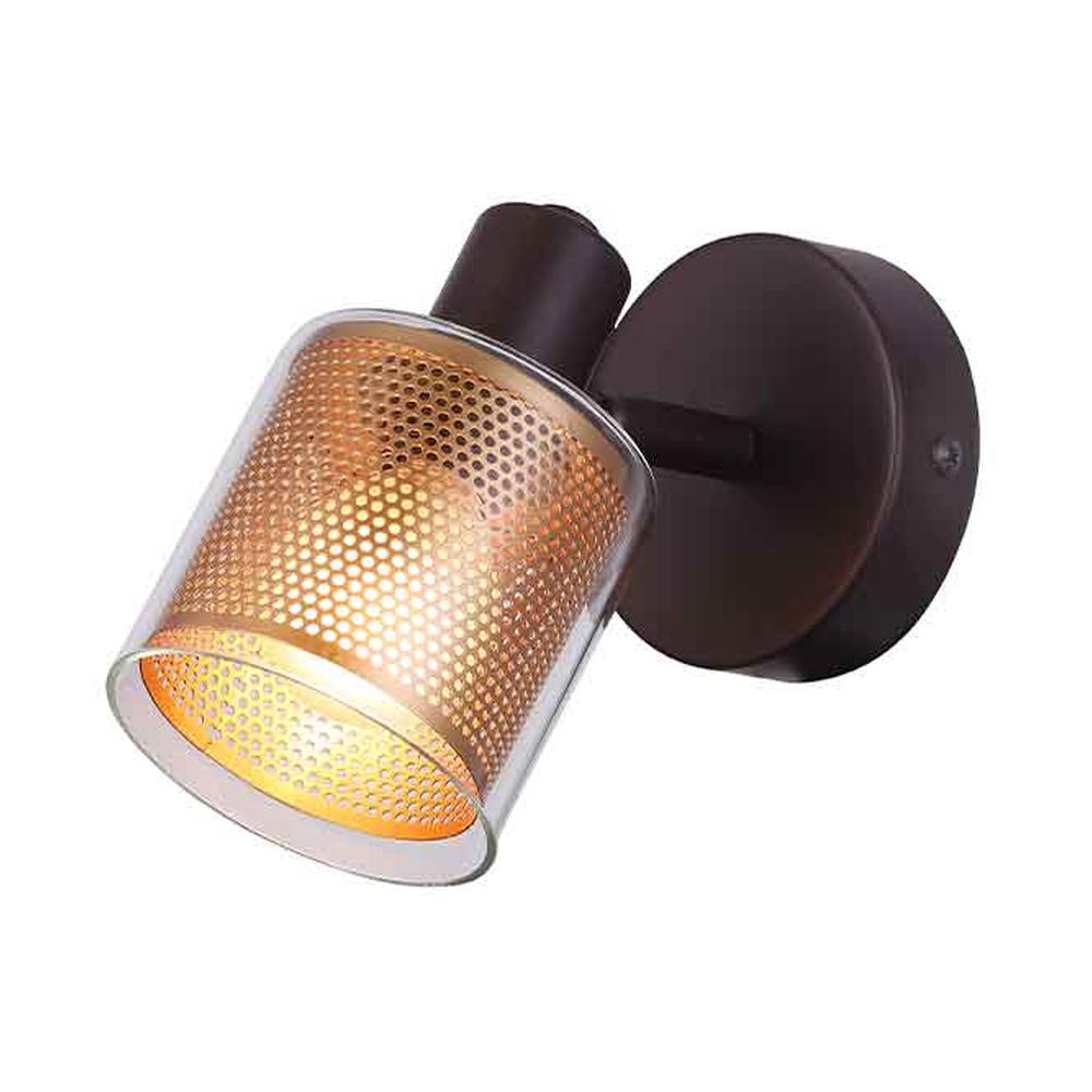 Foco Sobrepuesto Rewa Dorado Mate — Bp — BP