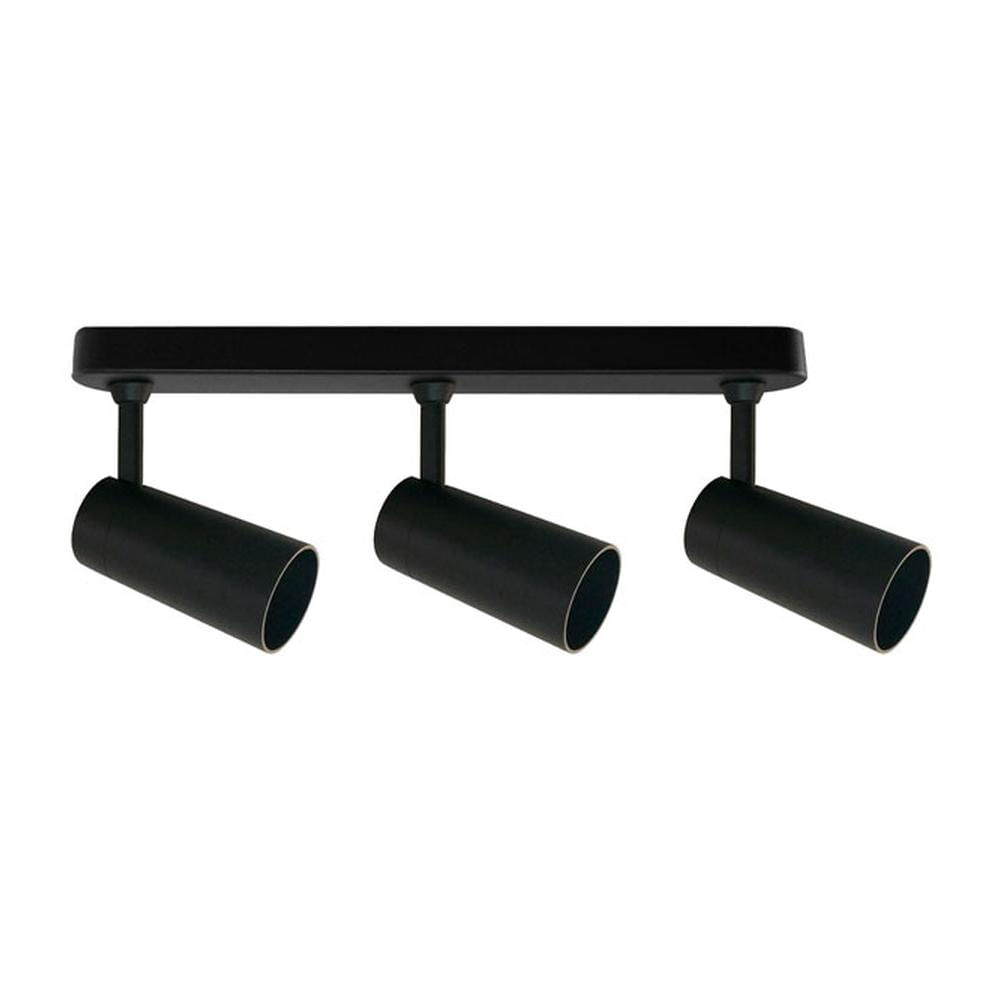 Foco Sobrepuesto Arsis Ii 3 Luces Negro Mate — Bp — BP