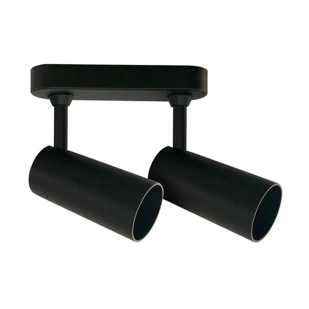 Foco Sobrepuesto Arsis Ii 2 Luces Negro Mate — Bp — BP