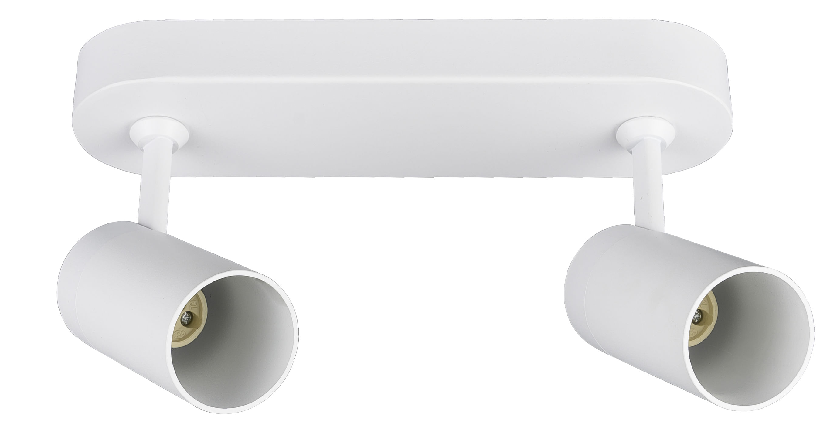Foco Sobrepuesto Arsis Ii Xl 2 Luces Blanco Mate — Bp — BP
