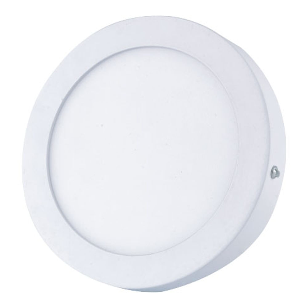 Panel LED Circ 6W Luz Cálida Sobrepuesto D12cm — Bp — BP
