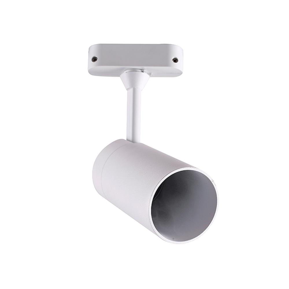 Foco para Riel Arsis Ii Monofásico Cilíndrico Gu10 Blanco Mate — Bp — BP