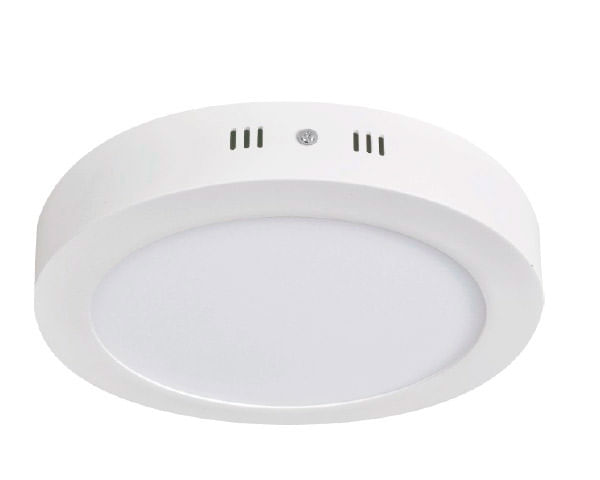 Panel LED Circular 12W Sobrepuesto Blanco — Unilux — Unilux