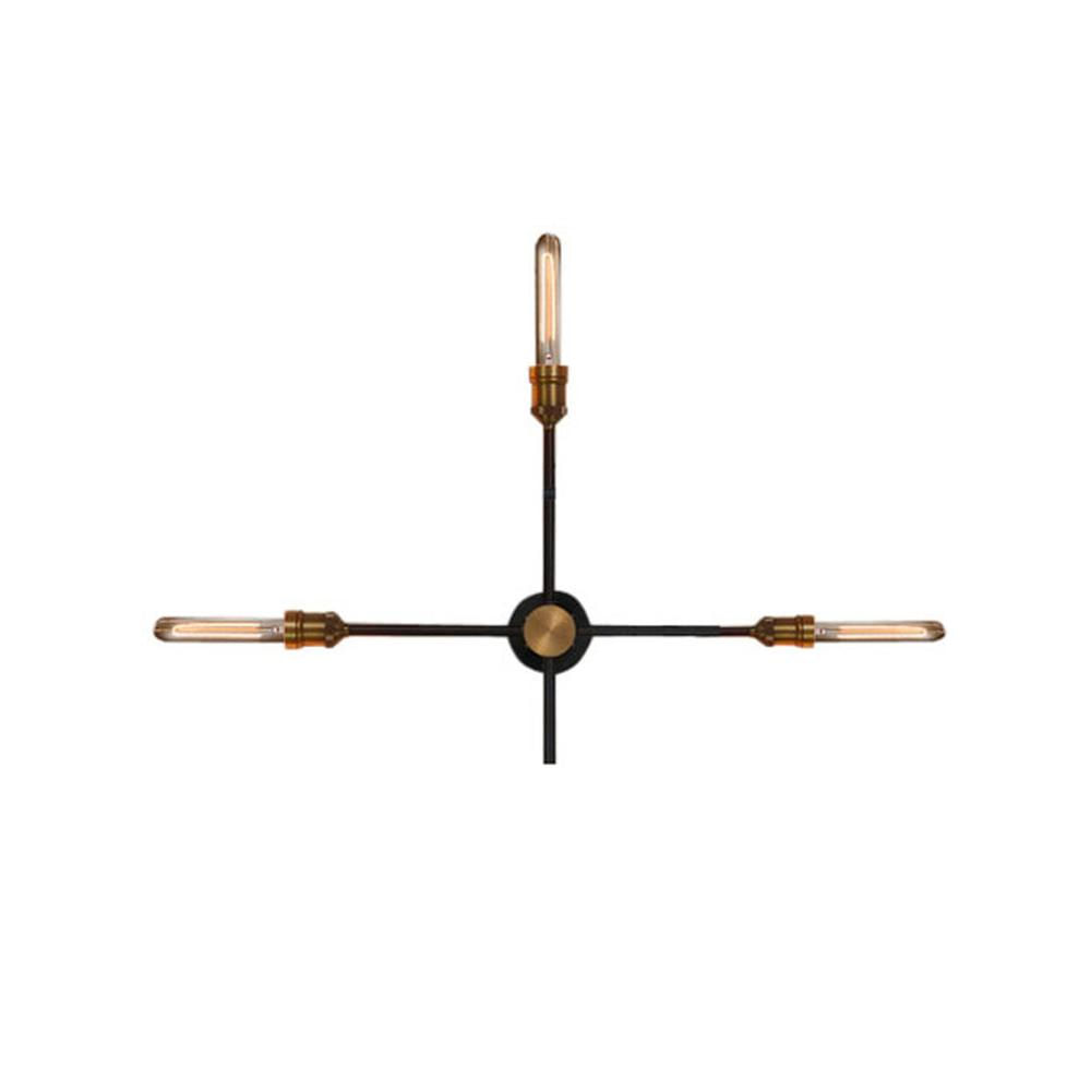 Aplique Weston 3 Luces Ajustable Negro — Westinghouse — Westinghouse