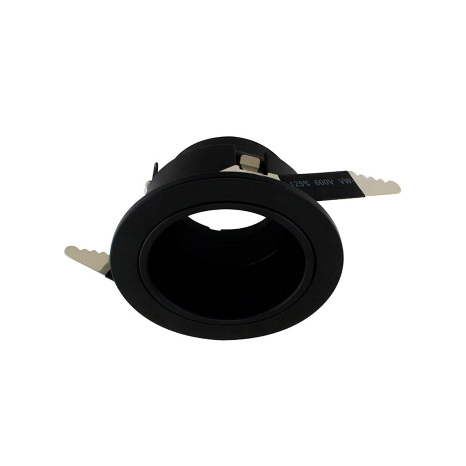 Foco Empotrado Antideslumbrante Negro Mate — Bp — BP