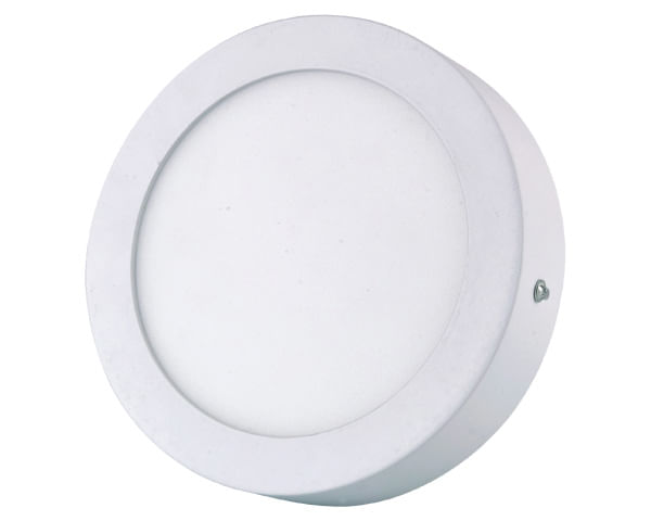 Panel LED Circular Sobrepuesto 12W Luz Blanco Frío — Bp — BP