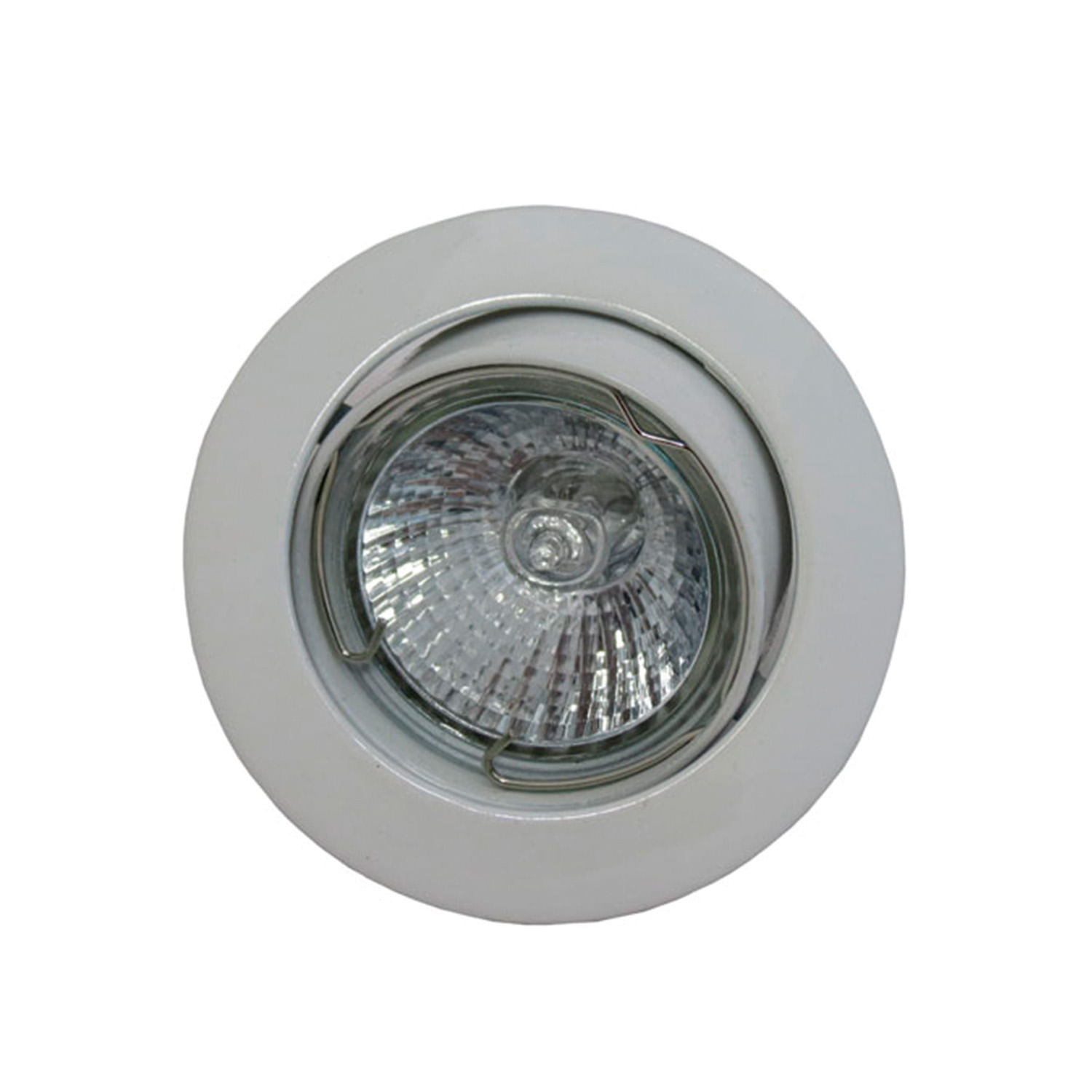 Display Foco Empotrado Basculante Aluminio Blanco — Bp — BP