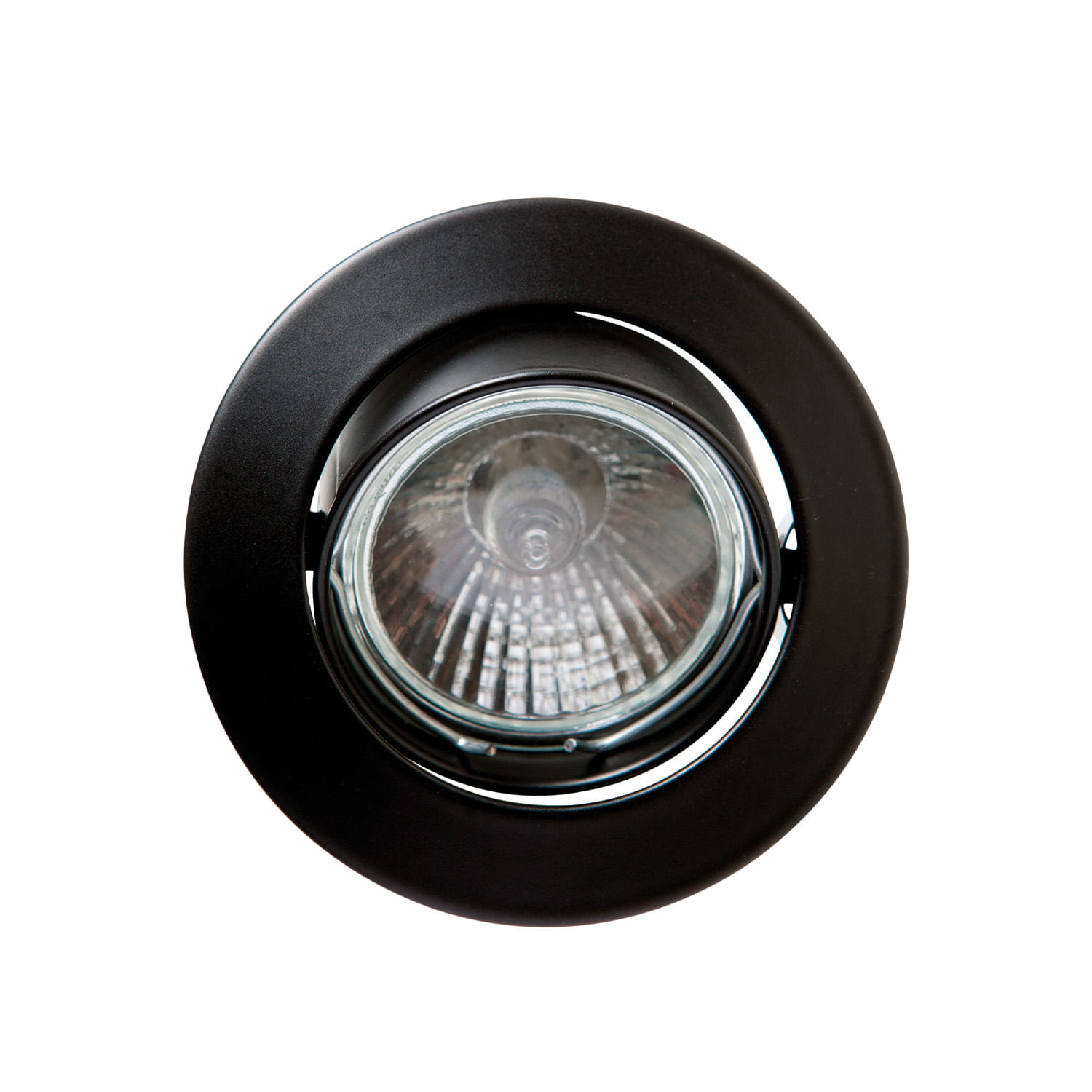 Foco Empotrado Basculante Aluminio Negro — Bp — BP