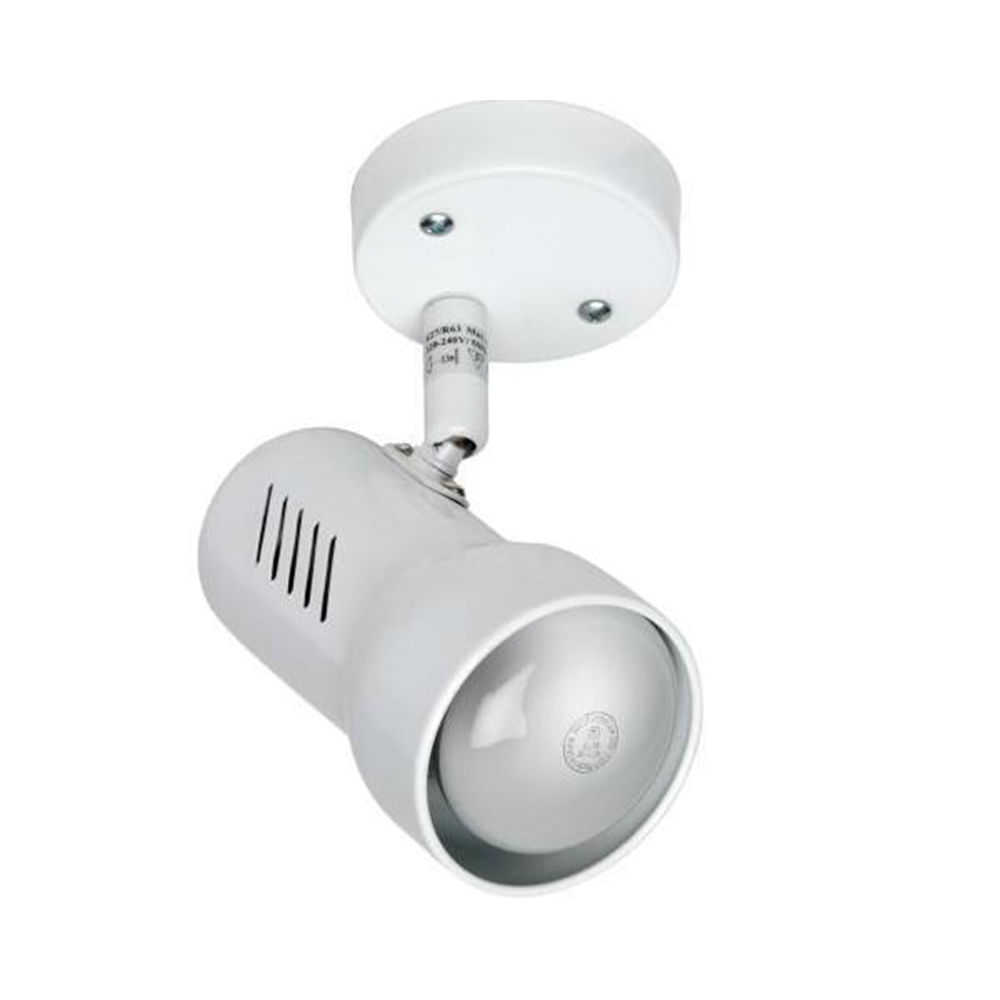 Foco Sobrepuesto R63 Redondo Blanco — Bp — BP