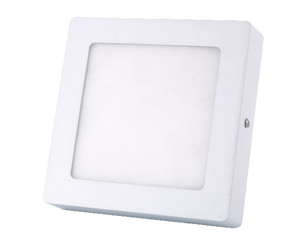 Panel LED Cuadrado 12W Luz Blanco Neutro Sobrepuesto — Bp — BP