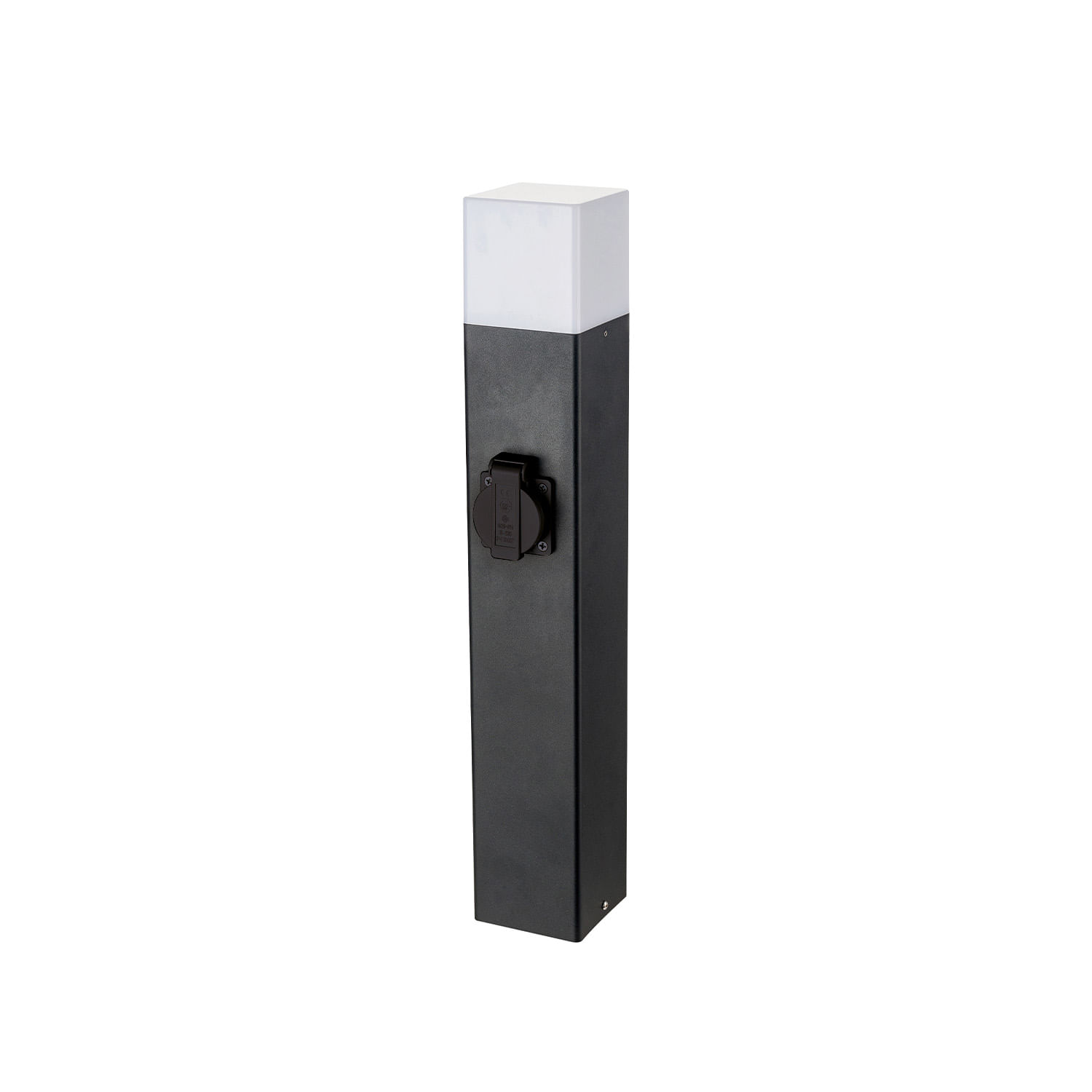 Bollard/poste 50cm Praza Negro — Bp — BP