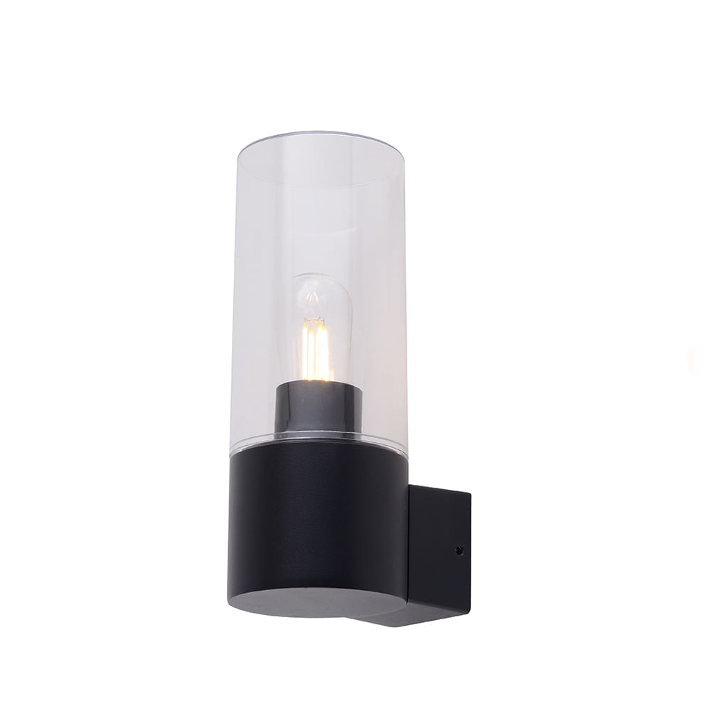 Aplique Exterior Pietra Negro — Bp — BP