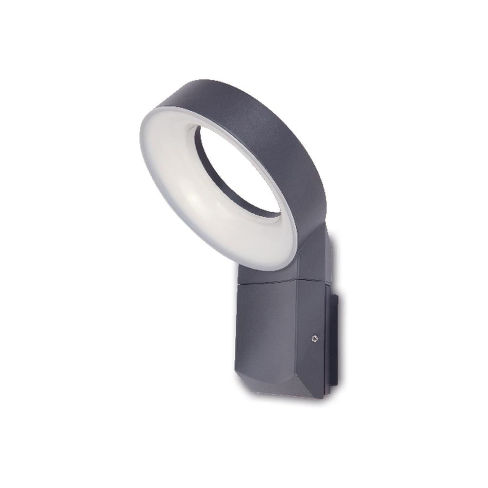 Aplique 6163S 16W Luz Cálida Gris — Lutec — Lutec