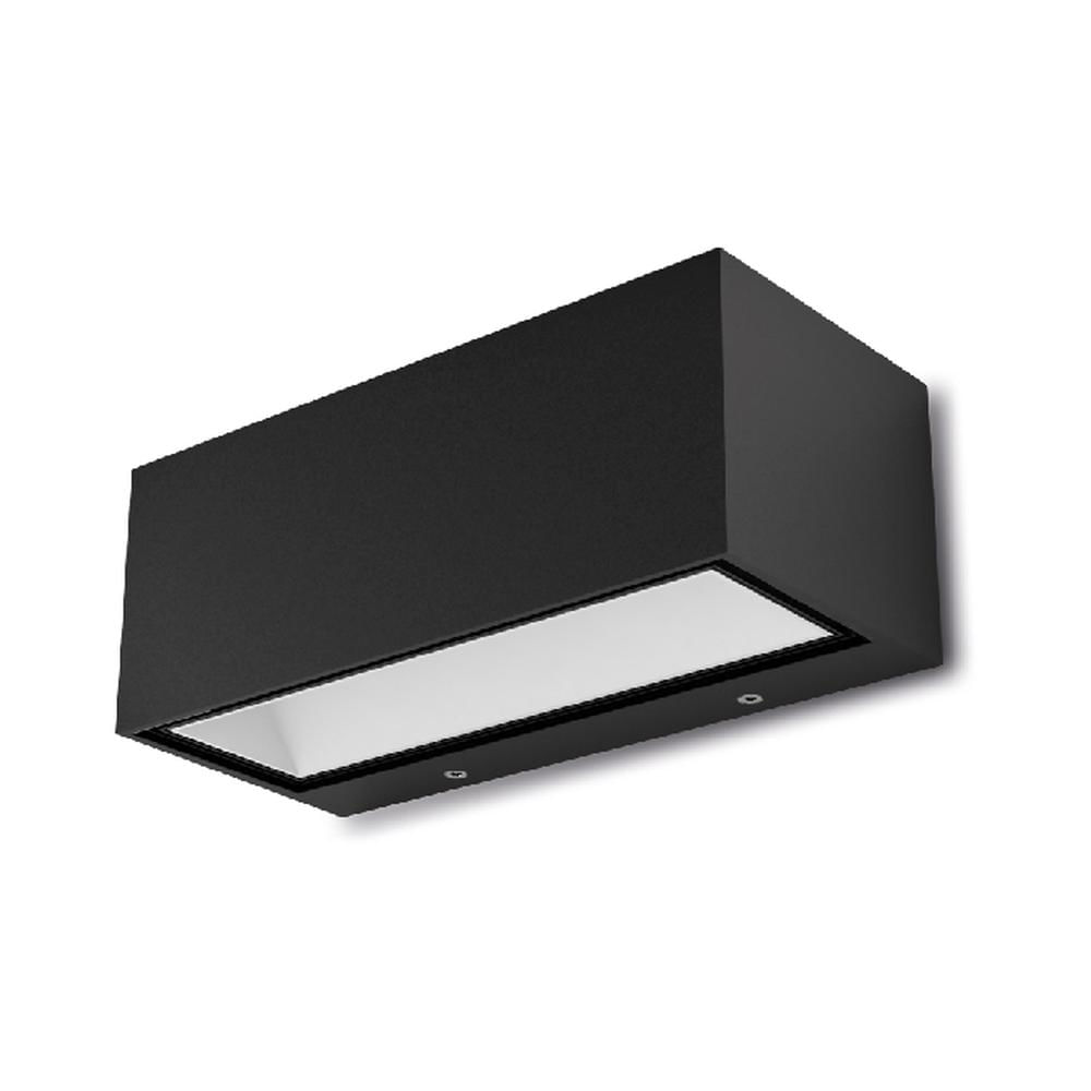 Aplique Gemini 1891M 20W Luz Blanco Neutro Grafito — Lutec — Lutec