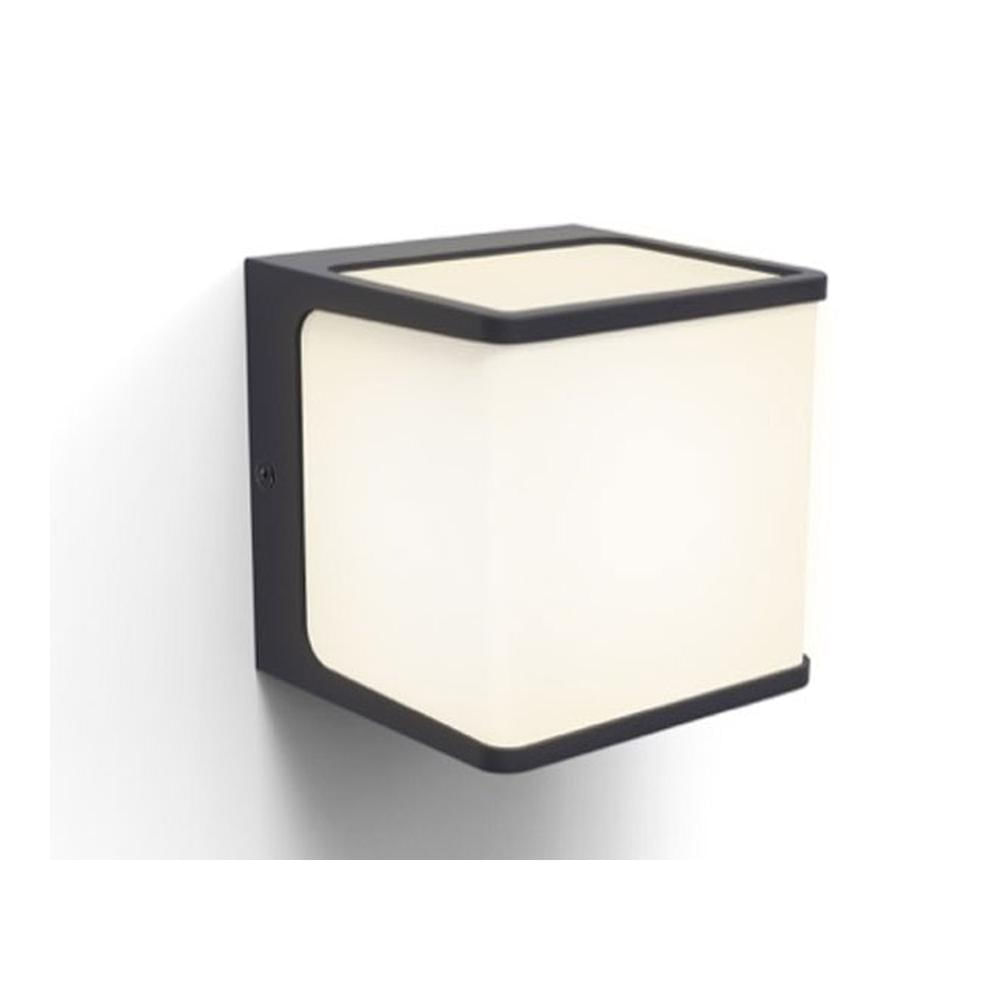 Aplique Telin 15W Luz Cálida Gris — Lutec — Lutec