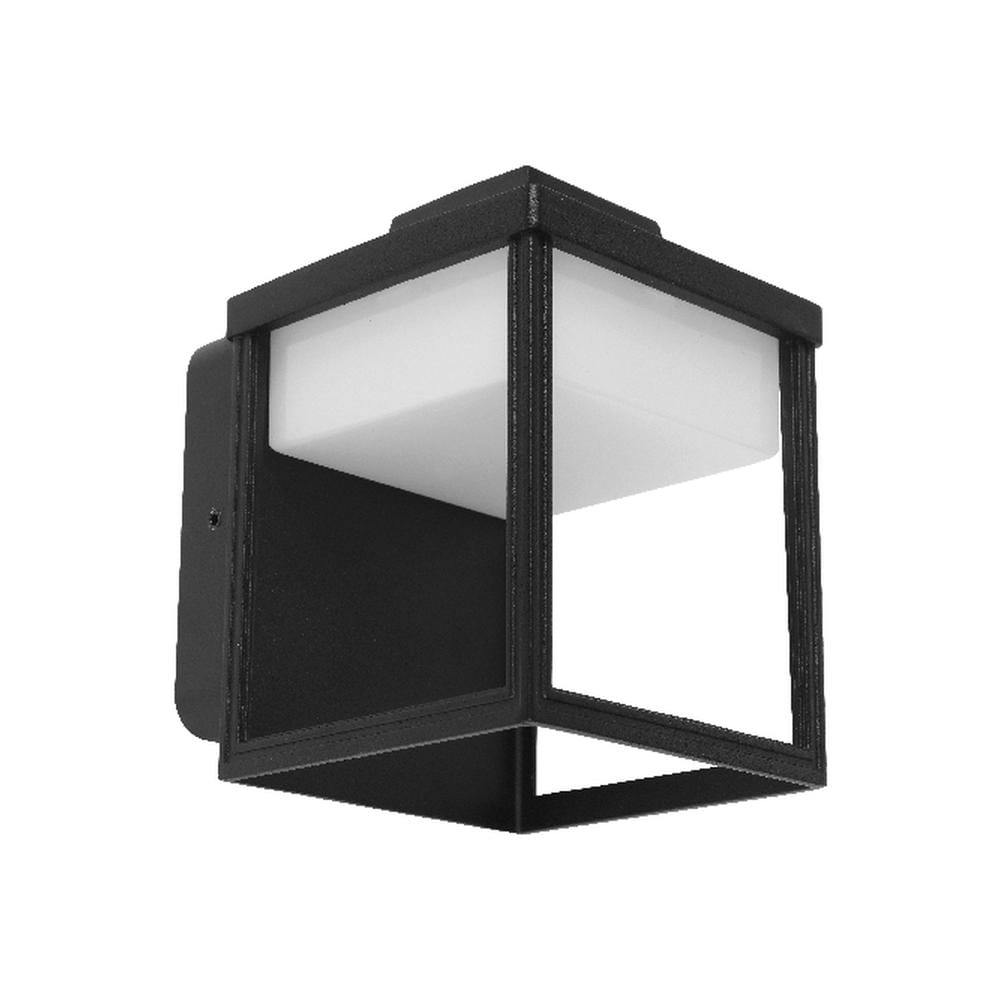 Aplique Zoe 9W Luz Cálida Negro — Lutec — Lutec