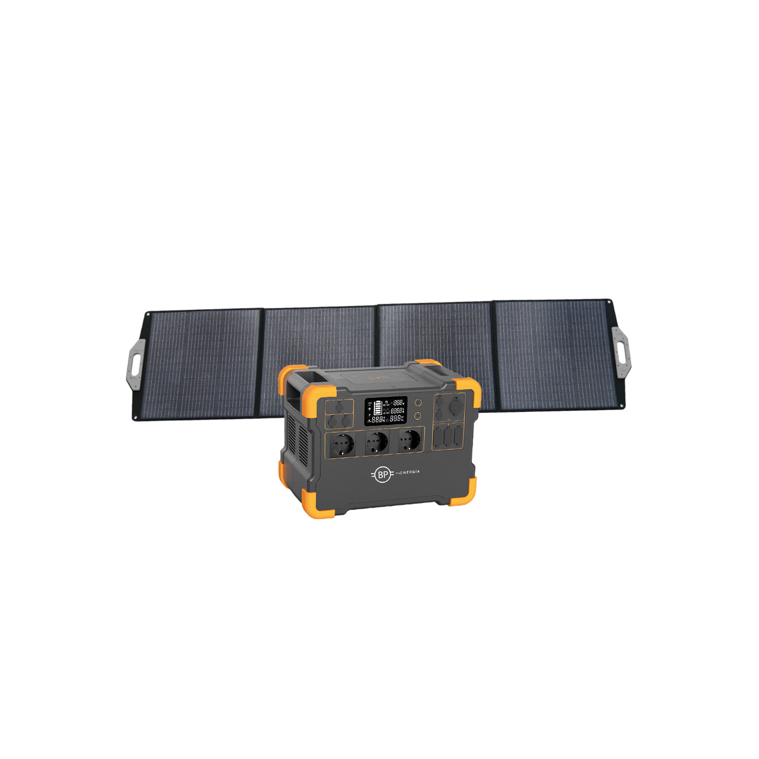 Pack Estación de Energia 2000W + Panel Solar 200W Bp Energia — BP-Energía — BP-Energía