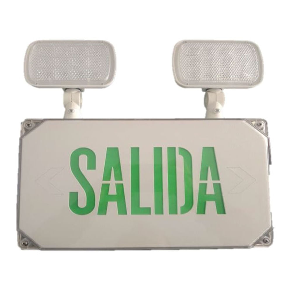 Luminaria de Emergencia y Señalética Banderola — Gamasonic — Gamasonic