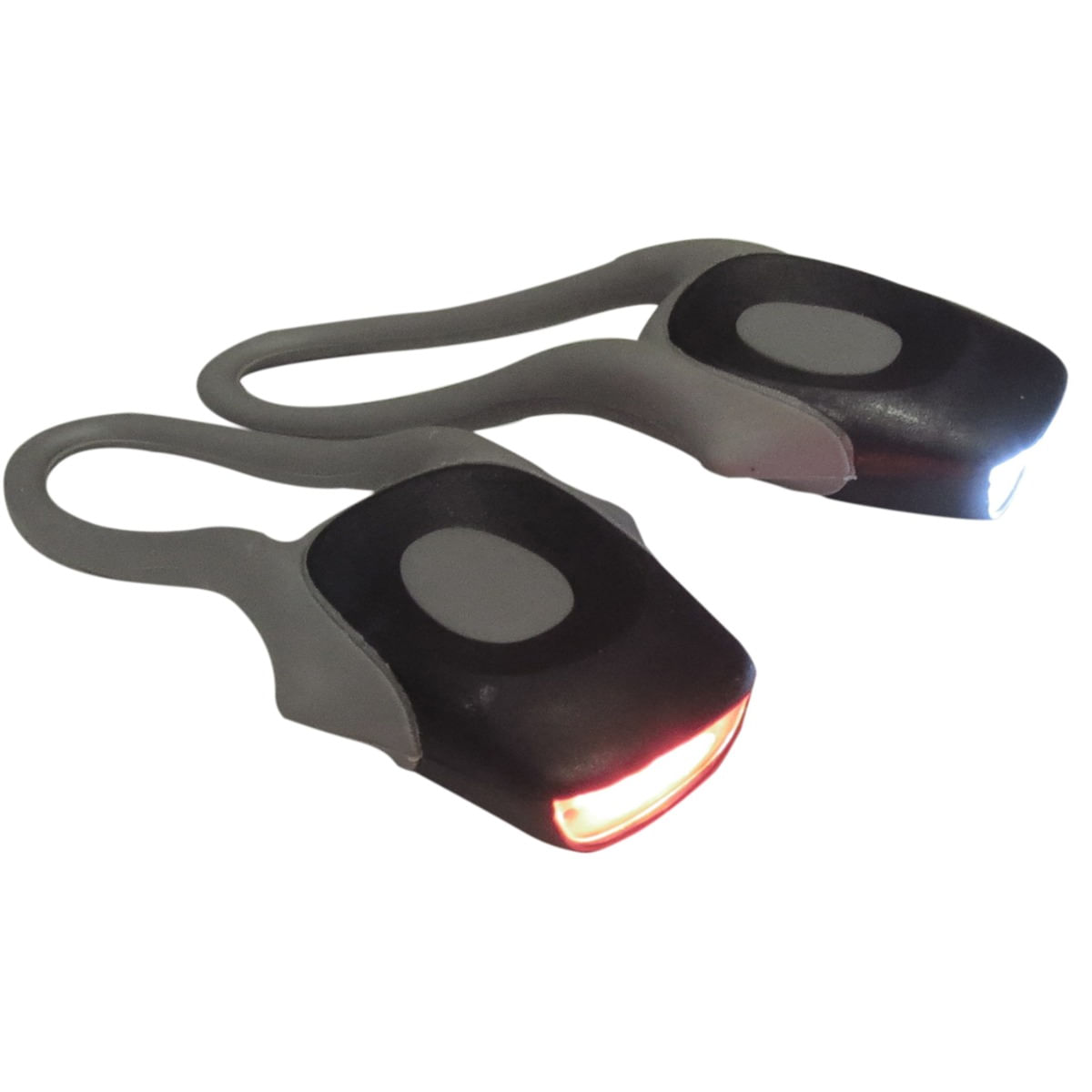 Set 2 Luces LED Bici Luz Blanca y Roja Pilas Incluidas — Bp — BP