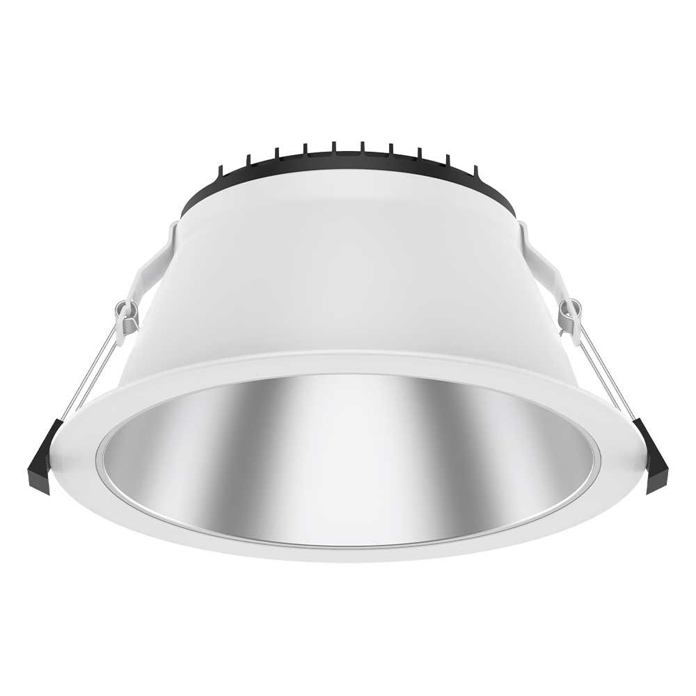 Downlight Ces Ii Blanco 30W 3000K y 4000K ÓPtica 60° IP54 Diámetro 235 — Westinghouse — Westinghouse