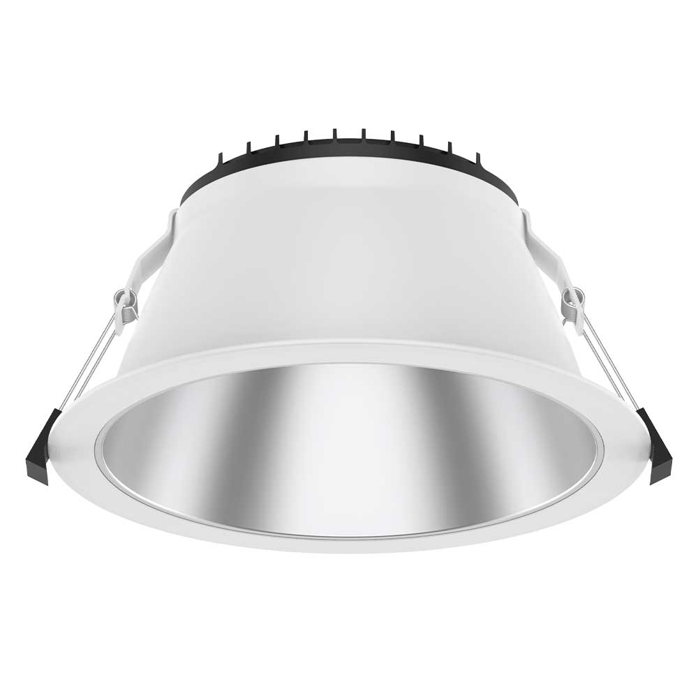 Downlight Ces Ii Blanco 25W 3000K y 4000K ÓPtica 60° IP54 Diámetro 235 — Westinghouse — Westinghouse